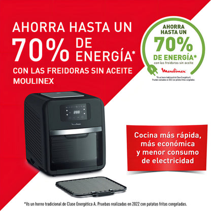 Easy Fry Horno & Grill 9 En 1, Freidora De Aire Y Horno Moul - Negro