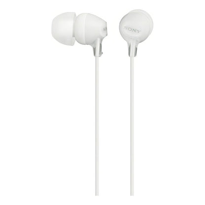 Auriculares Sony Con Micrófono Mdr-ex15ap Color Blanco - Blanco