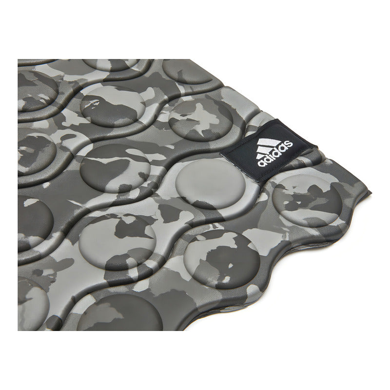 Colchoneta Yoga Mat Camuflada Gris Ondulada 4mm adidas