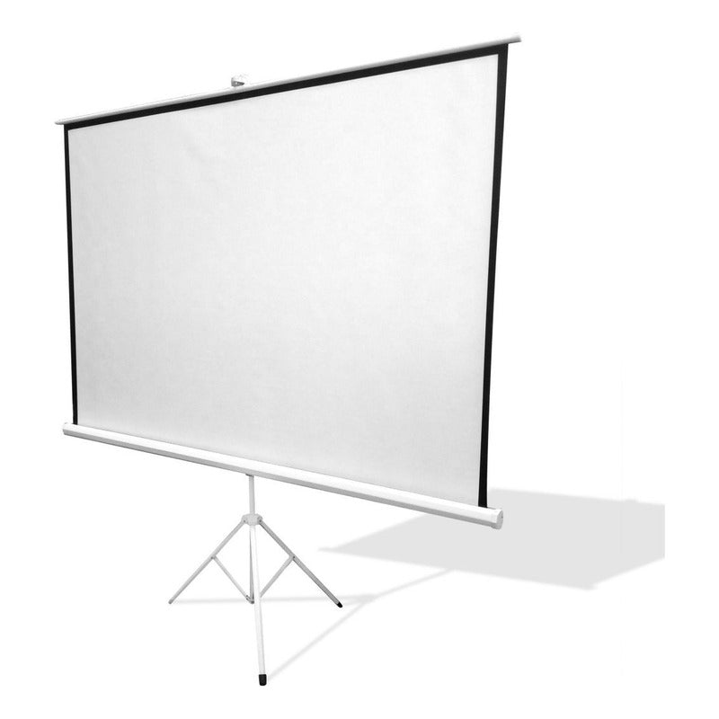 Trípode Soporte Para Pantalla De Proyector - Tmo Blanco