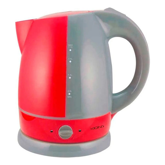 Jarra Eléctrica Xion 1.7 Litros Selector Temperatura Y Mas - Rojo