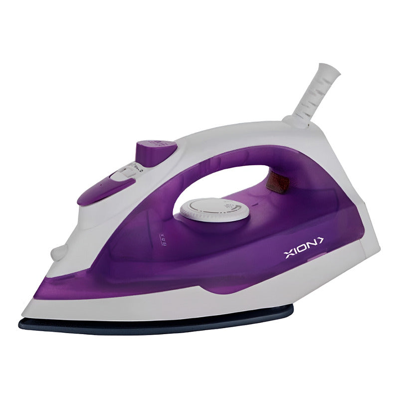 Plancha A Vapor Xion 1400 W Base Antiadherente Spray Y Vapor - Violeta