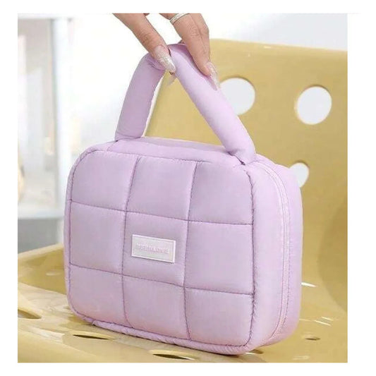 Neceser Been Love Capitoneado 4 Compartimentos Mujer Lila