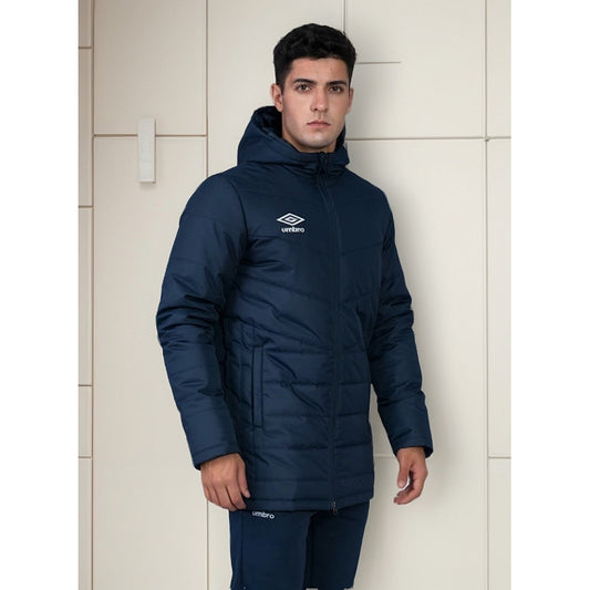 Campera Umbro Parka Camperon Hombre Adulto - Azul - L