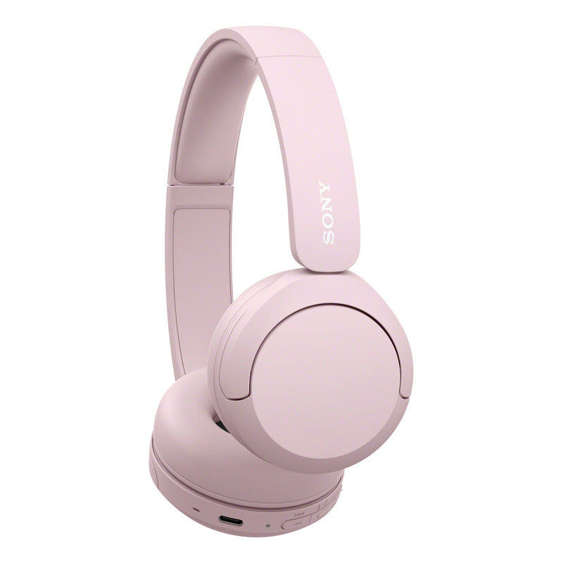 Auriculares Sony Bluetooth Inalámbricos Wh-ch520 Color Rosa Pálido
