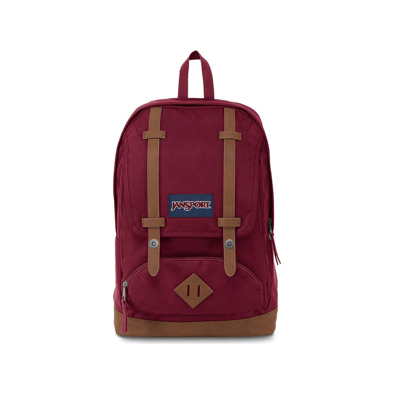 Mochila Jansport Cortlandt Laptop - Bordó Liso
