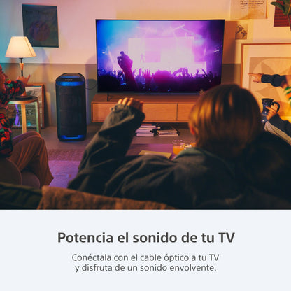 Parlante Activo Bluetooth Inalámbrico Portátil Sony Xv800 Negro