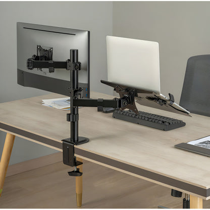 Soporte Brazo Doble Para Monitor Notebook Escritorio Brateck