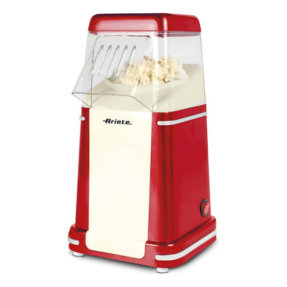 Popera Maquina De Hacer Pop Ariete 1405 Diseño Retro Rojo
