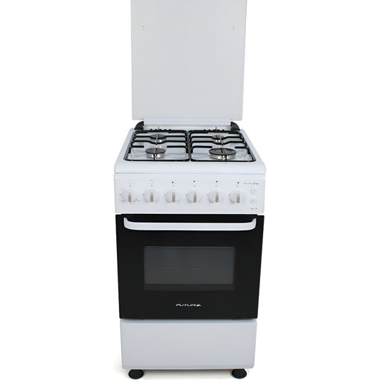 Cocina A Gas Futura Sevilla Color Blanco Tipo De Conexión Mu Blanco