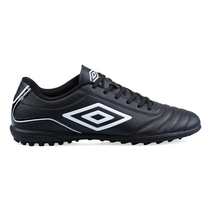 Championes Futbol 5 Umbro Classico Champion F5 Zapato Adulto - Negro/blanco - 12 Us
