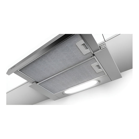 Campana Exctractora Telescopica 60 Cm Bosch Dft63ac50 Color Plata