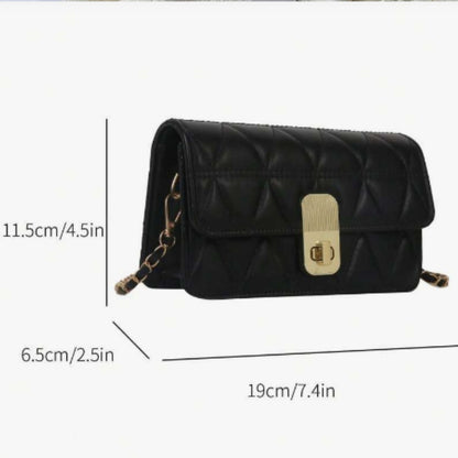 Cartera De Dama Bolsos Para Mujeres Bandoleras Capitoneadas Negro Capitoneada