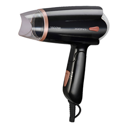 Secador De Pelo Plegable Para Viaje Xion Se1550 Color Negro - Negro