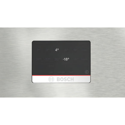 Heladera 631 Litros Bosch Kgb86xiep Refrigerador Combinado Gris