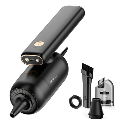 Aspiradora Inalambrica Para Auto Xion A Bateria Portatil 70w - Negro