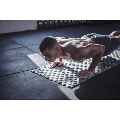 Colchoneta Yoga Mat Camuflada Gris Ondulada 4mm adidas