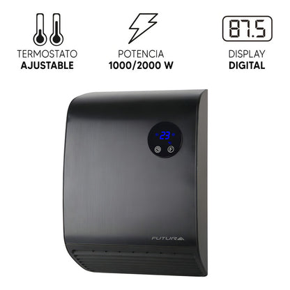 Calefactor De Pared Para Baño Futura
