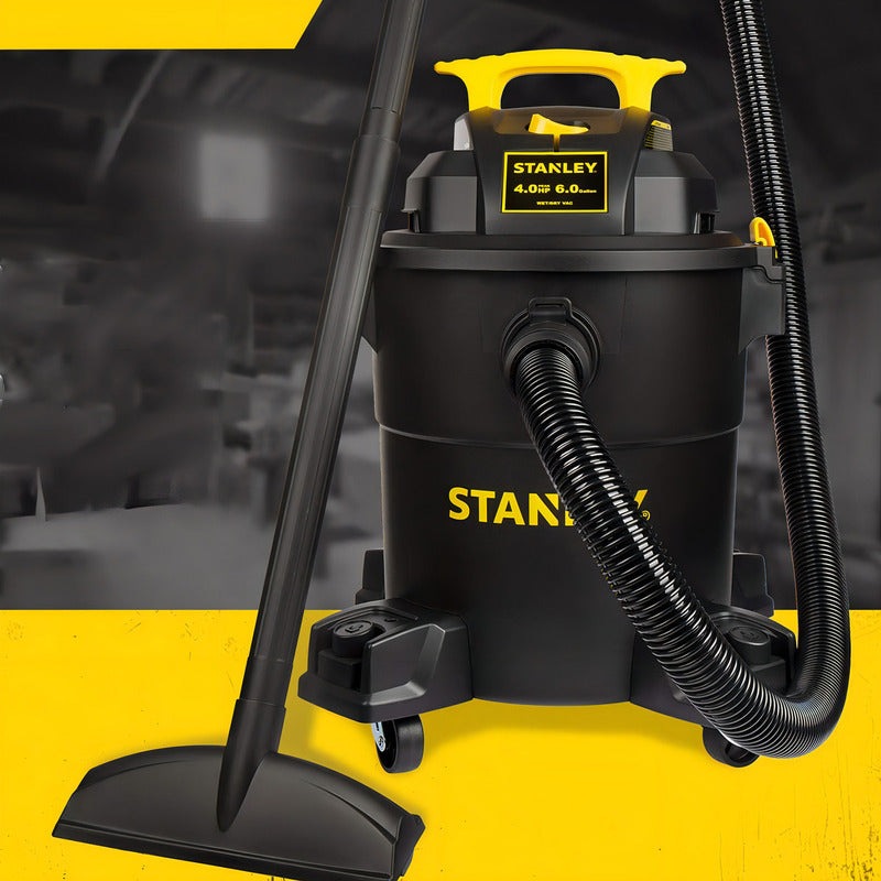 Aspiradora Stanley 23 Litros 3000 W Sl19116p Liquido Y Polvo - Negro