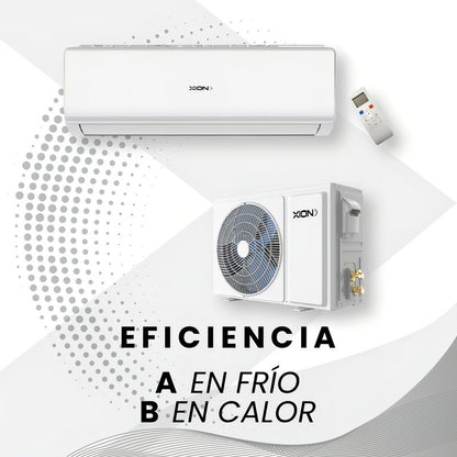 Aire Acondicionado Split Xion Frio Calor 12000 Btu Eficien A Blanco