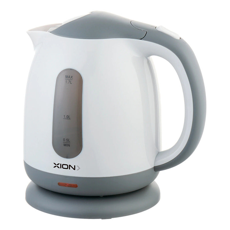 Jarra Eléctrica Xion Gl15 1.7 Litros 2200 W Blanco Y Gris - Gris