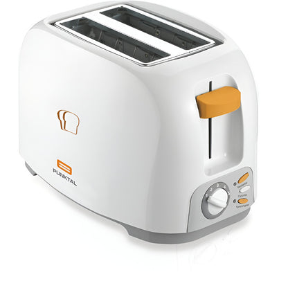 Tostadora De Pan Punktal Doble Bandeja 7 Niveles 800w Color Blanco
