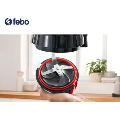 Licuadora Bosch Mmb6382m Jarra Cristal 1.5 Lts Fama Color Gris