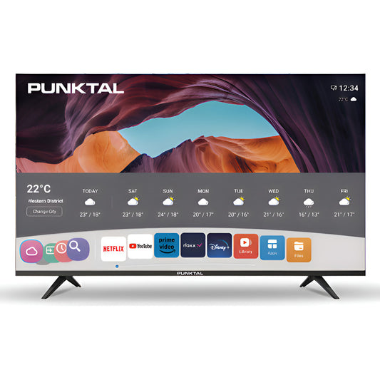 Tv Smart 32 Punktal Wos Hd Frameless Bluetooth Whaleos