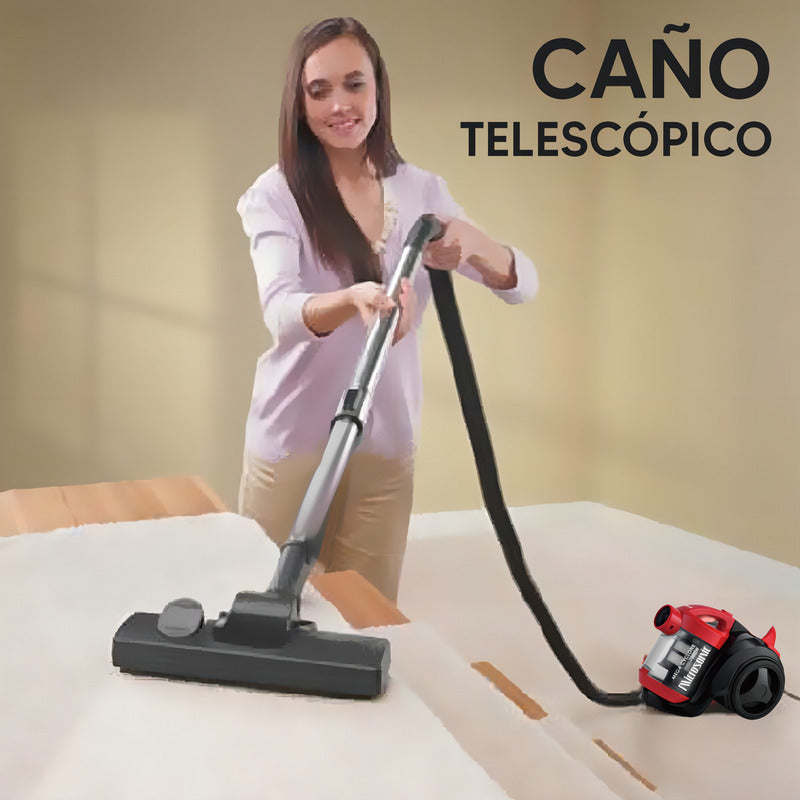 Aspiradora Microsonic Sin Bolsa 2000 W Con Filtros Aspsb2821