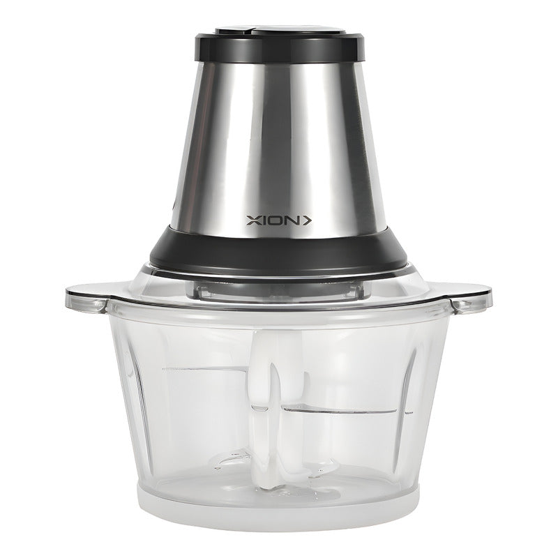 Picadora De Alimentos Xion 1.8 Litros 500 W 4 Cuchillas - Negro/gris