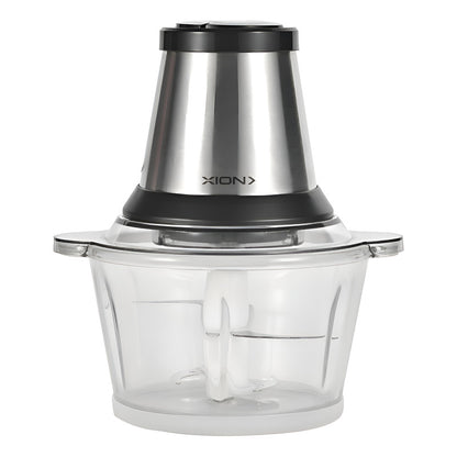 Picadora De Alimentos Xion 1.8 Litros 500 W 4 Cuchillas - Negro/gris