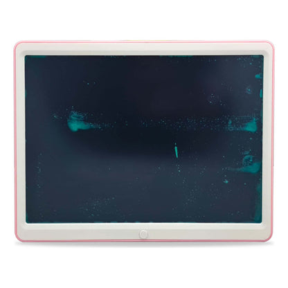 Tableta De Dibujo Lcd Portátil Pizarra Mágica Infantil 15'' - Rosa