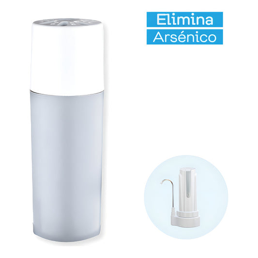 Repuesto Purificador Agua Filtro Elimina Arsénico Aqua Plus - Gris Oscuro