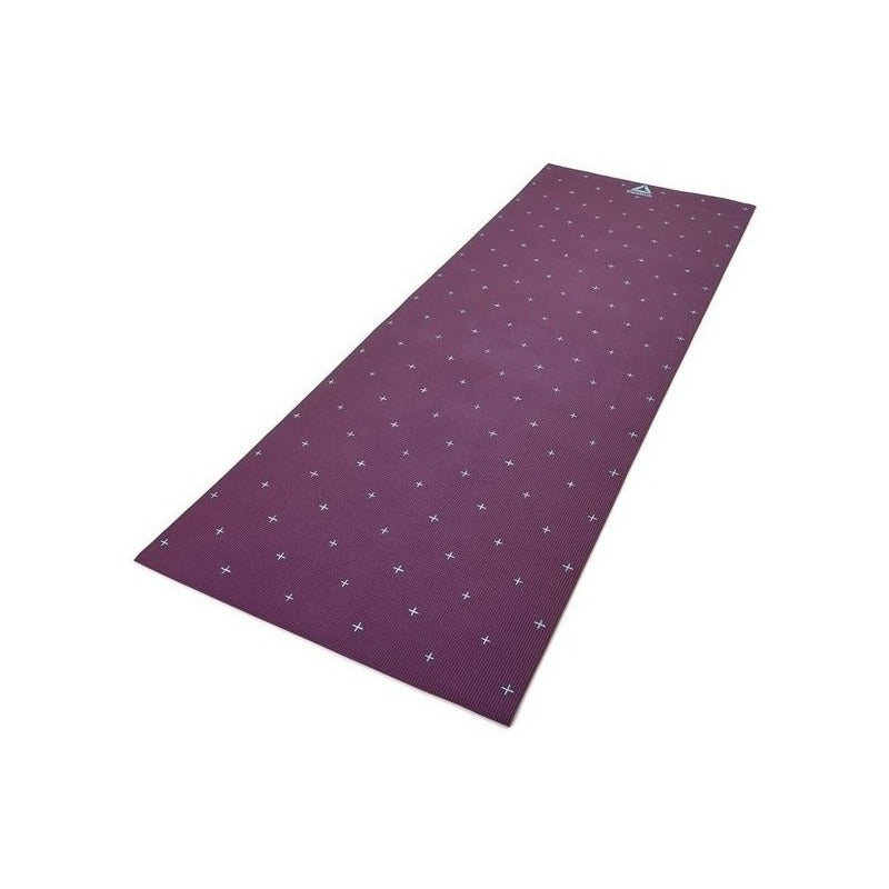 Colchoneta Yoga Mat 4mm Reversible Violeta Reebok