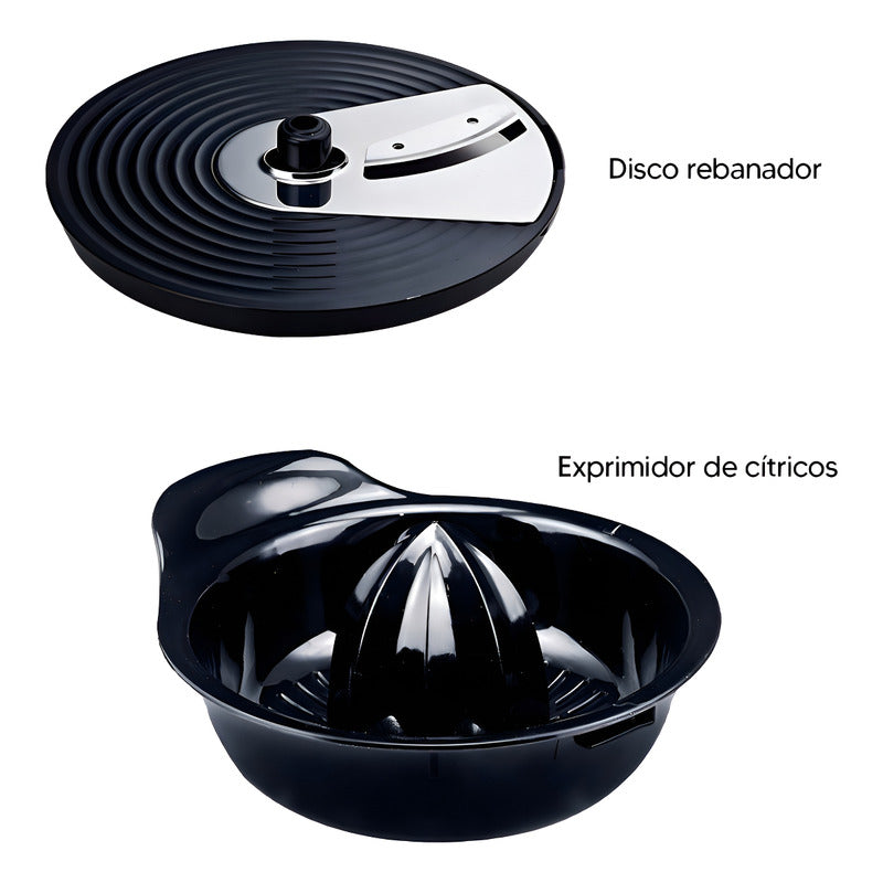 Multiprocesadora De Alimentos Punktal Pk-mp12 Acero Inoxidable 900w