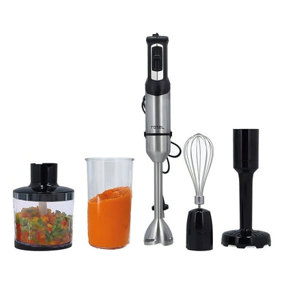 Mixer Rotel Mega 4 72723 Acero Inoxidable Y Negro 50 Hz X 60 Hz 1kw