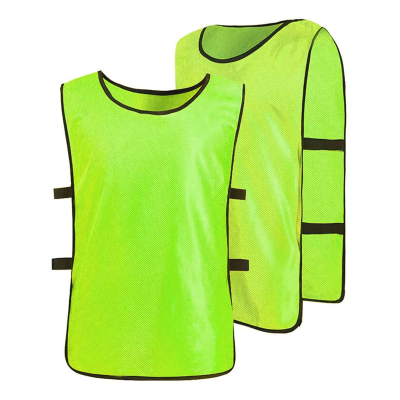 Chaleco X5 Entrenamiento Deportivo C/elástico Futbol - Verde - L