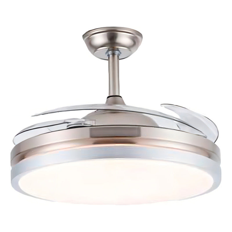 Ventilador Techo Xion Xi-v200t Aspas Retractiles Led Blanco 58 Cm Transparente Plástico 4