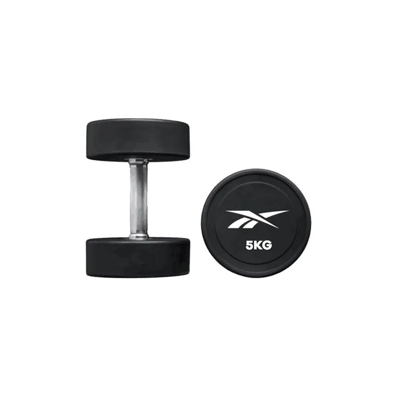 Mancuerna Redonda Cpu 5 Kg Reebok Color Negro