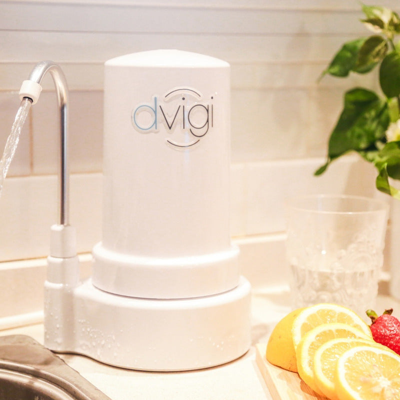 Filtro Purificador De Agua Dvigi Compact Rinde 7000 Litros Blanco