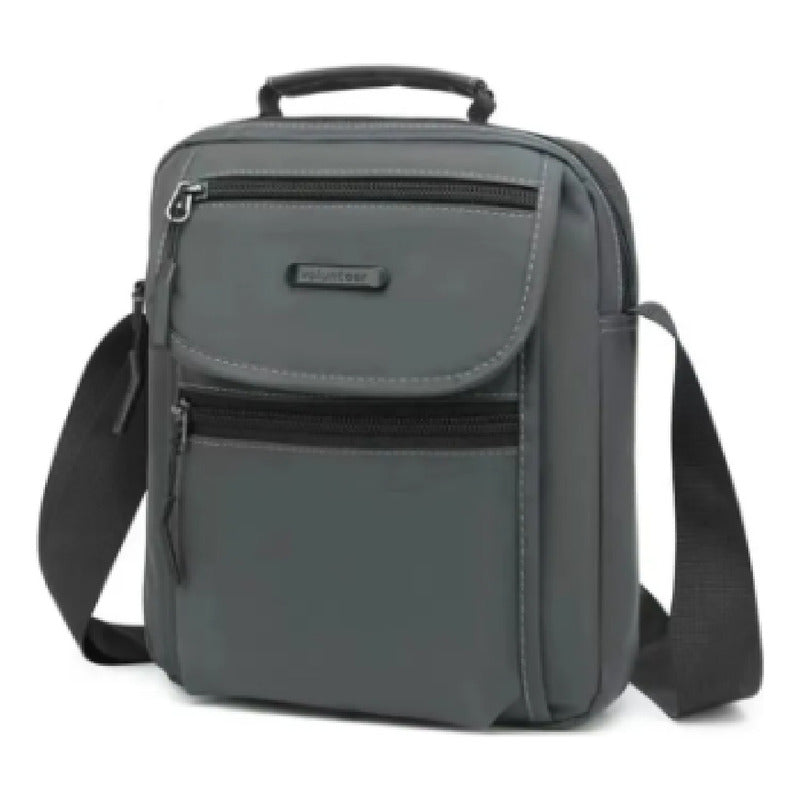 Bandolera Morral Unisex Cartera Fashion Bolso Impermeable Verde Lisa