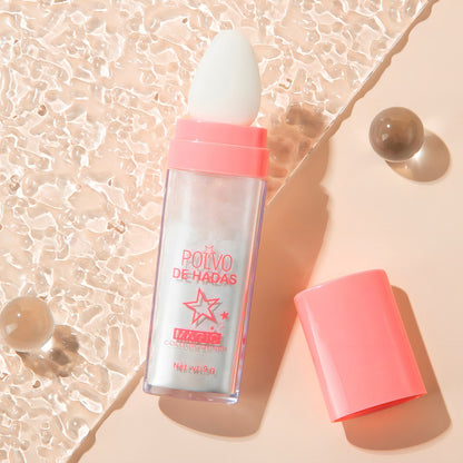 Polvo De Hadas Iluminador Maquillaje Glitter Belleza