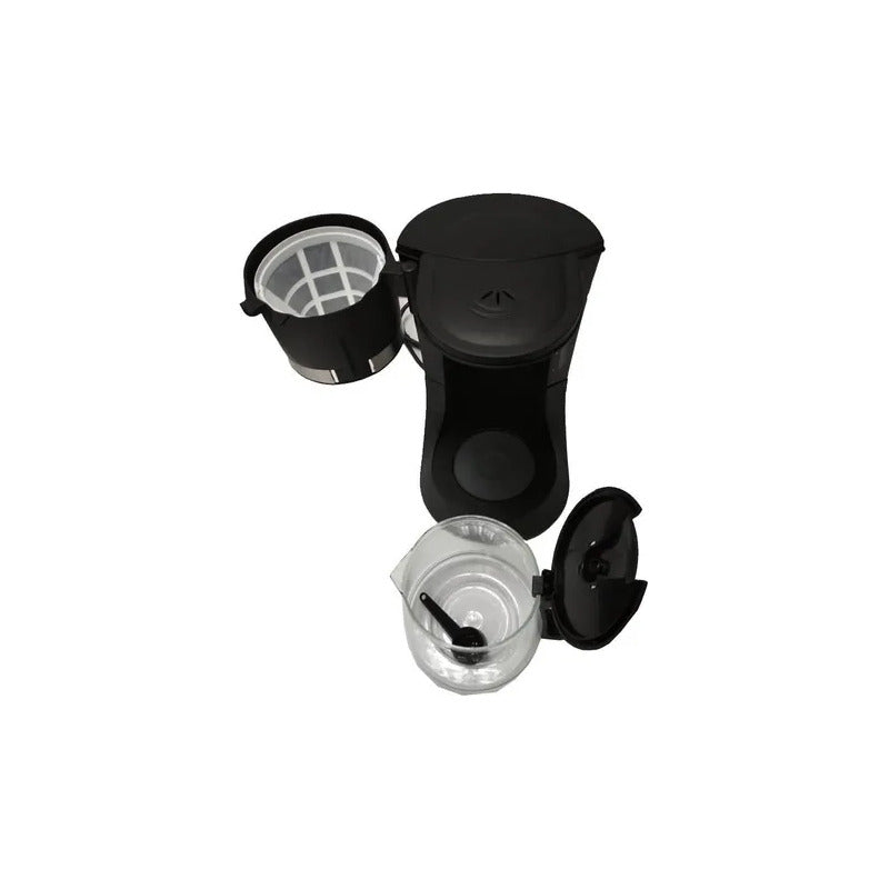 Cafetera De Goteo Xion 6 Tazas Filtro Permanente Color Negro