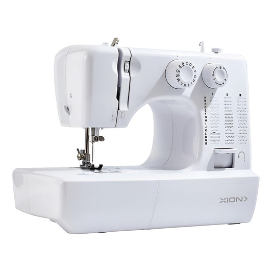 Maquina De Coser Xion Xi-mc450 Con Luz Incluida Color Blanco