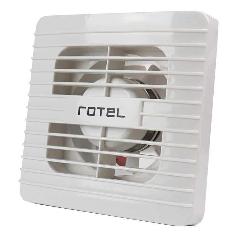 Extractor De Aire Para Baño Rotel 6 Pulgadas 20 X 20 Cm LG Color Blanco